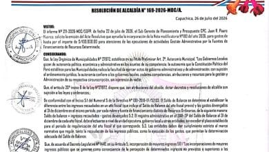 RESOLUCIÓN DE ALCALDÍA Nº 169-2026-MDC/A RESOLUCIÓN DE ALCALDÍA Nº 169-2026-MDC/A